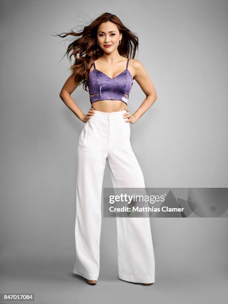 Actress Lindsey Morgan from 'The 100' is photographed for Entertainment Weekly Magazine on July 22, 2016 at Comic Con in the Hard Rock Hotel in San...