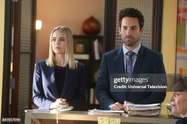 Romantical Decouplement" Episode 602 -- Pictured: Rebecca Rittenhouse as Anna, Ed Weeks as Jeremy Reed --