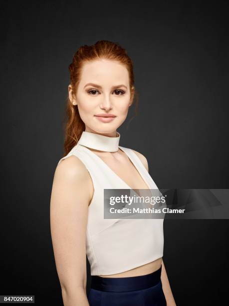 Actress Madelaine Petsch from 'Riverdale' is photographed for Entertainment Weekly Magazine on July 23, 2016 at Comic Con in the Hard Rock Hotel in...