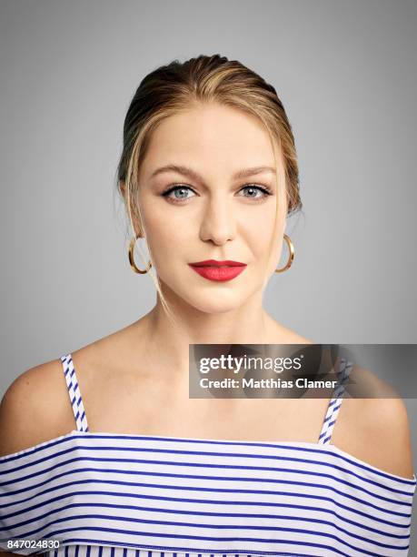 Actress Melissa Benoist from 'Supergirl' is photographed for Entertainment Weekly Magazine on July 23, 2016 at Comic Con in the Hard Rock Hotel in...