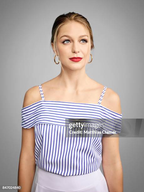 Actress Melissa Benoist from 'Supergirl' is photographed for Entertainment Weekly Magazine on July 23, 2016 at Comic Con in the Hard Rock Hotel in...