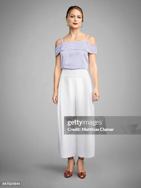 Actress Melissa Benoist from 'Supergirl' is photographed for Entertainment Weekly Magazine on July 23, 2016 at Comic Con in the Hard Rock Hotel in...