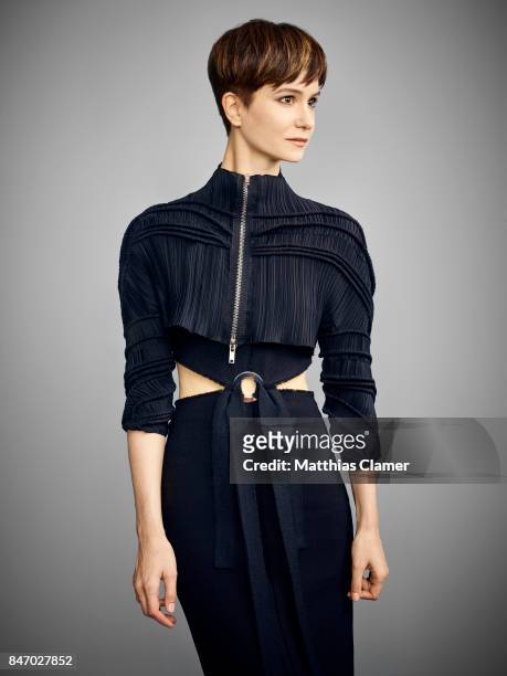 Actress Katherine Waterston from 'Fantastic Beasts and Where To Find Them' is photographed for Entertainment Weekly Magazine on July 23, 2016 at...
