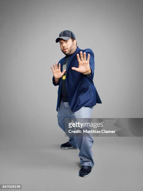 Actor Dan Fogler from 'Fantastic Beasts and Where To Find Them' is photographed for Entertainment Weekly Magazine on July 23, 2016 at Comic Con in...