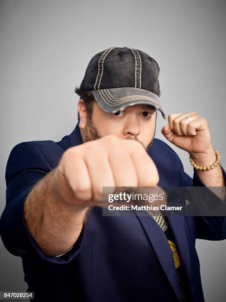 Actor Dan Fogler from 'Fantastic Beasts and Where To Find Them' is photographed for Entertainment Weekly Magazine on July 23, 2016 at Comic Con in...