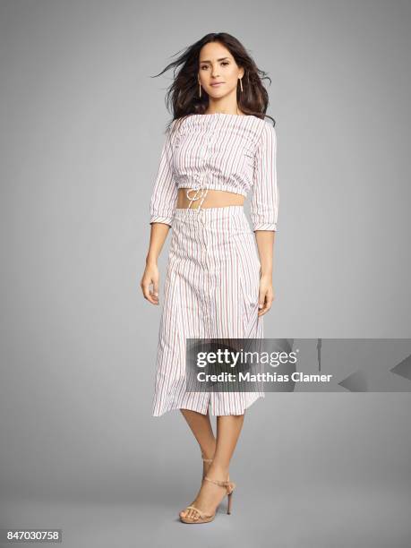 Actress Adria Arjona from 'Emerald City' is photographed for Entertainment Weekly Magazine on July 23, 2016 at Comic Con in the Hard Rock Hotel in...