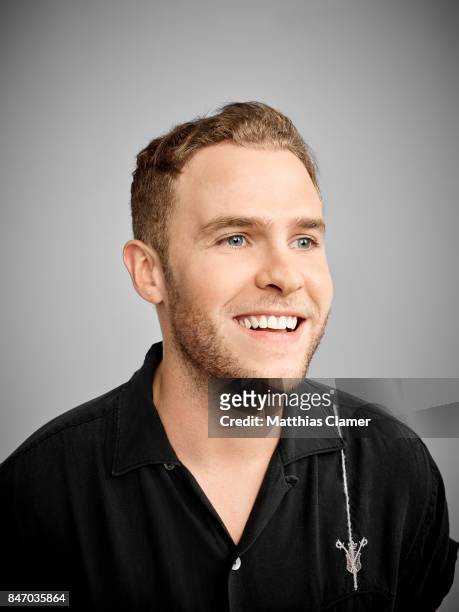 Actor Iain De Caestecker from 'Marvel's Agents of S.H.I.E.L.D.' is photographed for Entertainment Weekly Magazine on July 23, 2016 at Comic Con in...