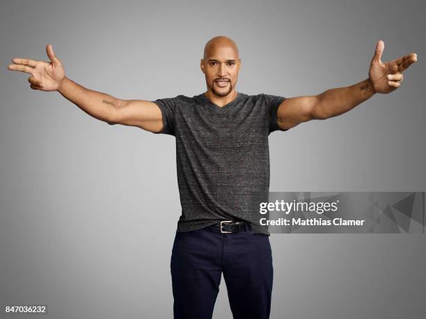 Actor Henry Simmons from 'Marvel's Agents of S.H.I.E.L.D.' is photographed for Entertainment Weekly Magazine on July 23, 2016 at Comic Con in the...