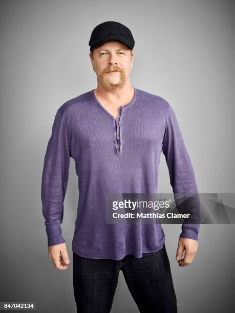 Actor Michael Cudlitz from 'The Walking Dead' is photographed for Entertainment Weekly Magazine on July 23, 2016 at Comic Con in the Hard Rock Hotel...