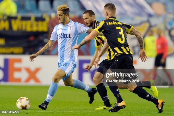 Luis Alberto of SS Lazio during the UEFA Europa League group K match between Vitesse and SS Lazio at Gelredome on September 14, 2017 in Arnhem,...