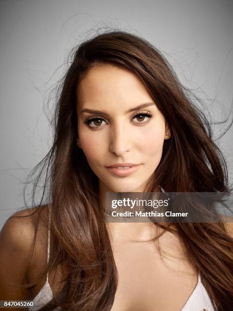 Actress Genesis Rodriguez from 'Time After Time' is photographed for Entertainment Weekly Magazine on July 23, 2016 at Comic Con in the Hard Rock...