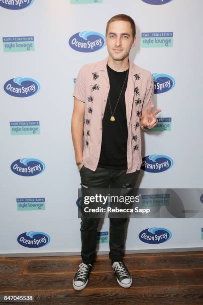 Kendall Schmidt attends Kari Feinstein's Style Lounge presented by Ocean Spray at the Andaz Hotel on September 14, 2017 in Los Angeles, California.