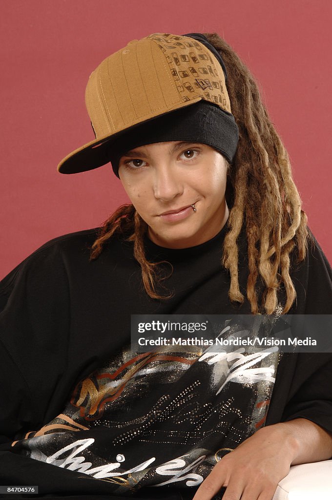 Guitarist Tom Kaulitz Of German Band Tokio Hotel Poses In A Studio guitarist-tom-kaulitz-of-german-band-tokio-hotel-poses-in-a-studio
