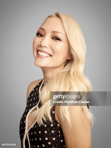 Actress Pom Klementieff from 'Guardians of the Galaxy Vol. 2' is photographed for Entertainment Weekly Magazine on July 23, 2016 at Comic Con in the...