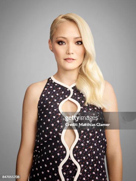 Actress Pom Klementieff from 'Guardians of the Galaxy Vol. 2' is photographed for Entertainment Weekly Magazine on July 23, 2016 at Comic Con in the...