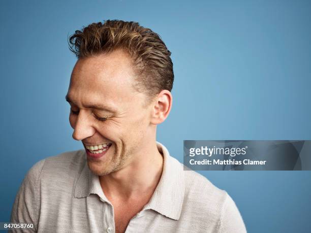 Actor Tom Hiddleston from 'Kong: Skull Island' is photographed for Entertainment Weekly Magazine on July 23, 2016 at Comic Con in the Hard Rock Hotel...