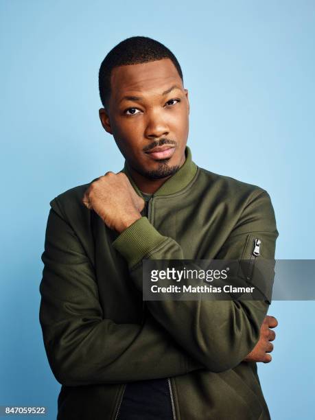 Actor Corey Hawkins from '24: Legacy' is photographed for Entertainment Weekly Magazine on July 23, 2016 at Comic Con in the Hard Rock Hotel in San...