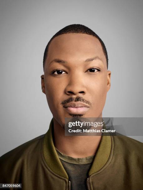 Actor Corey Hawkins from '24: Legacy' is photographed for Entertainment Weekly Magazine on July 23, 2016 at Comic Con in the Hard Rock Hotel in San...