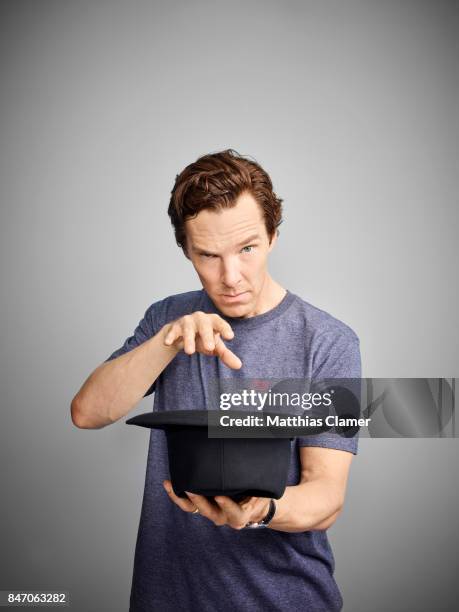Actor Benedict Cumberbatch from 'Dr. Strange' is photographed for Entertainment Weekly Magazine on July 23, 2016 at Comic Con in the Hard Rock Hotel...