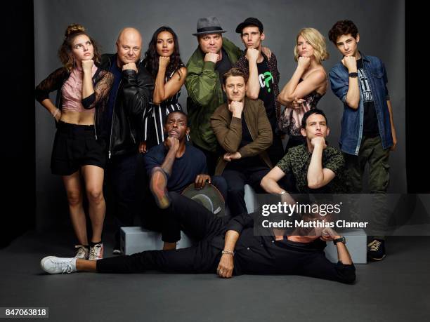 Actors Camren Bicondova, Michael Chiklis, Jessica Lucas, Chris Chalk, Drew Powell, Benjamin McKenzie, Cory Michael Smith, Sean Pertwee, Erin...