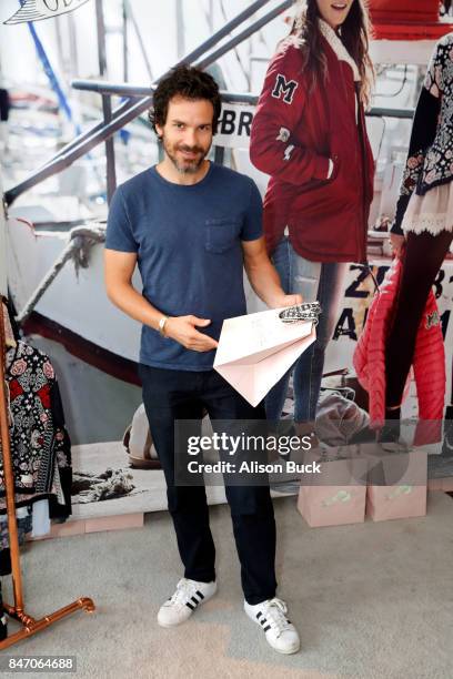Santiago Cabrera attends Kari Feinstein's Style Lounge presented by Ocean Spray at the Andaz Hotel on September 14, 2017 in Los Angeles, California.