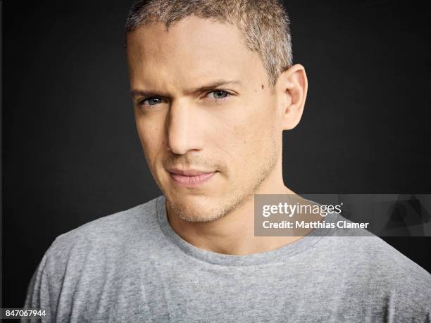 Actor Wentworth Miller from 'Prison Break' is photographed for Entertainment Weekly Magazine on July 23, 2016 at Comic Con in the Hard Rock Hotel in...