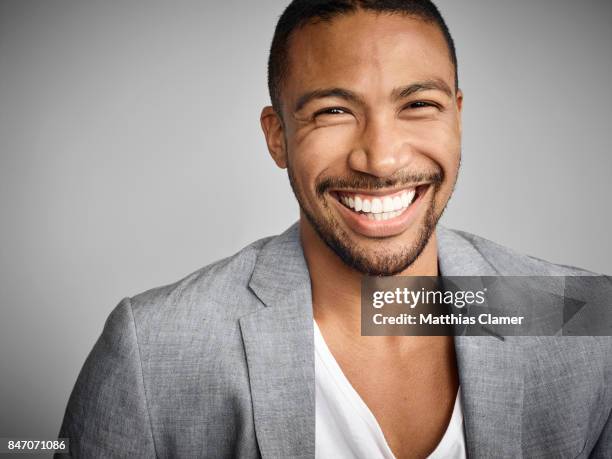 Actor Charles Michael Davis from 'The Originals' is photographed for Entertainment Weekly Magazine on July 23, 2016 at Comic Con in the Hard Rock...