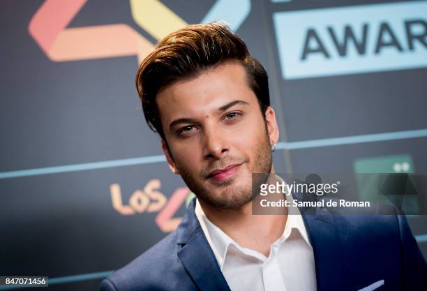 Blas Canto attends 40 Principales Awards candidates dinner 2017 on September 14, 2017 in Madrid, Spain.
