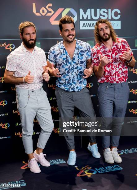 Bombay attends 40 Principales Awards candidates dinner 2017 on September 14, 2017 in Madrid, Spain.