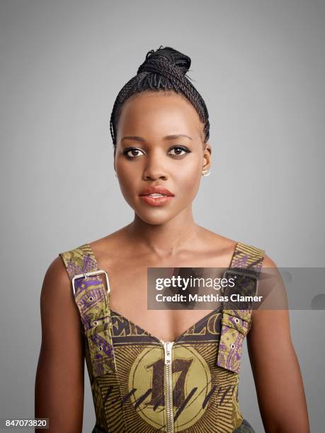 Actress Lupita Nyong'o from 'Black Panther' is photographed for Entertainment Weekly Magazine on July 23, 2016 at Comic Con in the Hard Rock Hotel in...