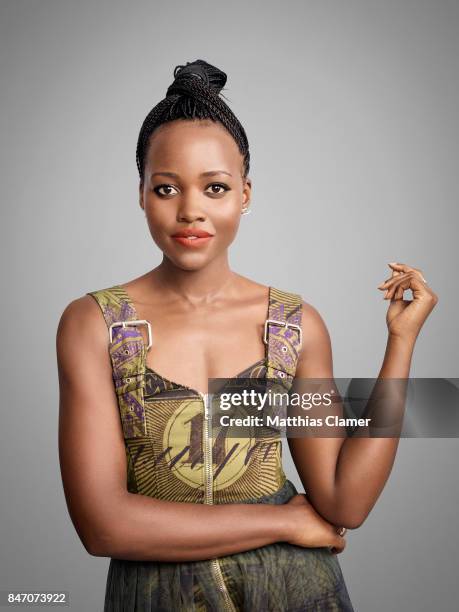 Actress Lupita Nyong'o from 'Black Panther' is photographed for Entertainment Weekly Magazine on July 23, 2016 at Comic Con in the Hard Rock Hotel in...