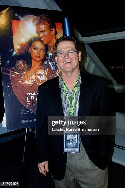 Tim Kazurinsky at the Adler Planetarium for the post-screening party