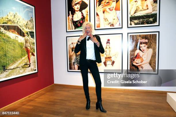 Photographer Ellen von Unwerth during the 'Ellen von Unwerth: HEIMAT' Exhibition Opening at Immagis Fine Art Photography gallery on September 14,...