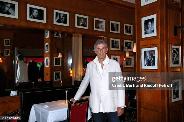 Of Hotel Barriere Dominique Desseigne attends the Reopening of the Barriere Hotel "The Fouquet's", decorated by Jacques Garcia, at Hotel Barriere Le...