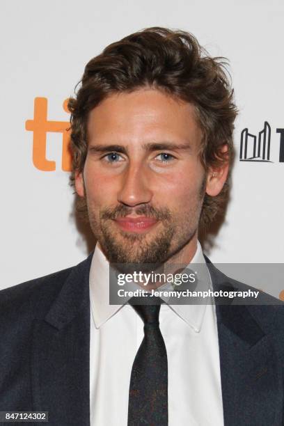 Actor Edward Holcroft attends the "Alias Grace" Premiere held at Winter Garden Theatre during the 2017 Toronto International Film Festival on...