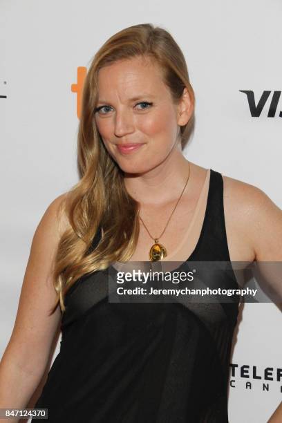 Producer Sarah Polley attends the "Alias Grace" Premiere held at Winter Garden Theatre during the 2017 Toronto International Film Festival on...