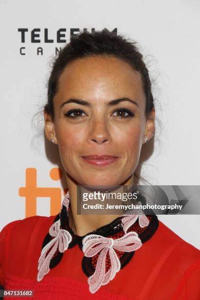 Actor Berenice Bejo attends the "Redoubtable" Premiere held at The Elgin during the 2017 Toronto International Film Festival on September 14, 2017 in...
