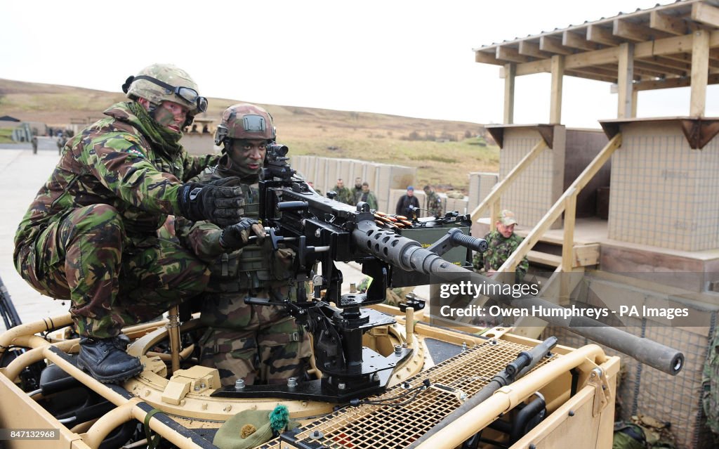 French and UK in joint live firing exercise