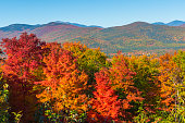 Indian Summer in New Hampshire, USA