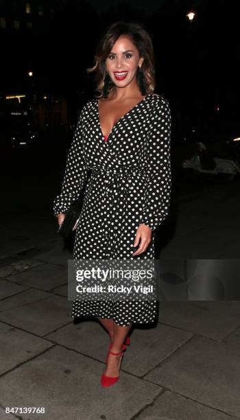 Shanie Ryan attends the exclusive New Look and British Fashion Council party launching London Fashion Week September 2017 at The Store Studios on...