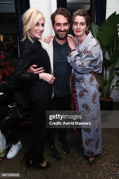 Actress Judith Light, actor/director Jay Duplass and actress Gaby Hoffmann attend a screening event for members of the Screen Actors Guild in New...