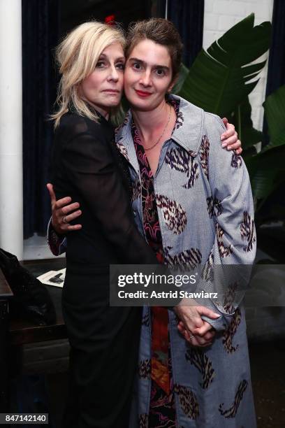 Actresses Judith Light and Gaby Hoffmann attend a screening event for members of the Screen Actors Guild in New York for the Amazon Prime series...