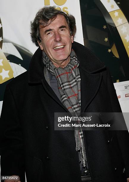 Bernard Menez attends ceremony of "Les Etoiles d'Or du Cinema" Festival Opening held at the Espace Cardin on February 9, 2009 in Paris, France.