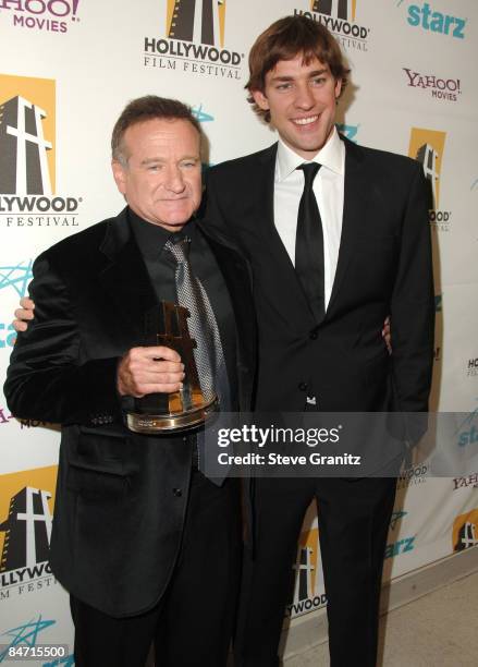 Robin Williams and John Krasinski