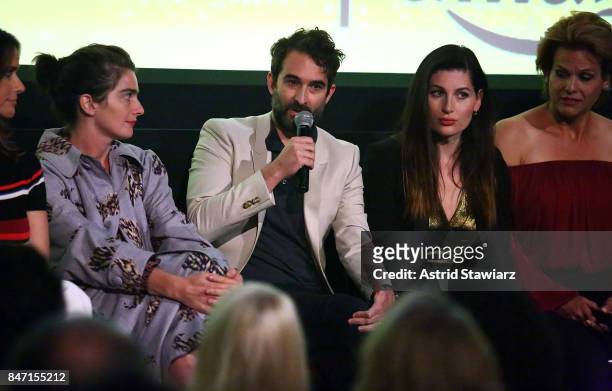 Actors Gaby Hoffmann, Jay Duplass and Trace Lysette attend a screening event for members of the Screen Actors Guild in New York for the Amazon Prime...