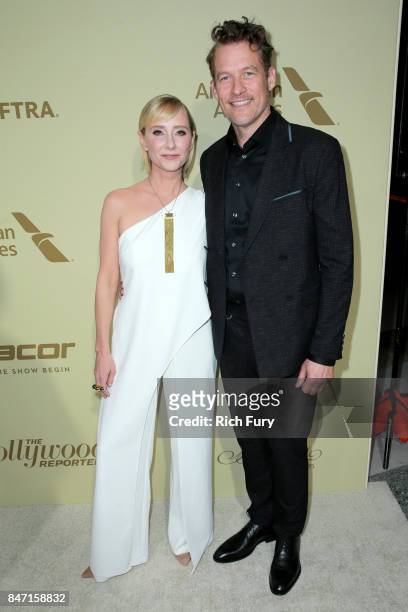 Anne Heche and James Tupper attend The Hollywood Reporter and SAG-AFTRA Inaugural Emmy Nominees Night presented by American Airlines, Breguet, and...
