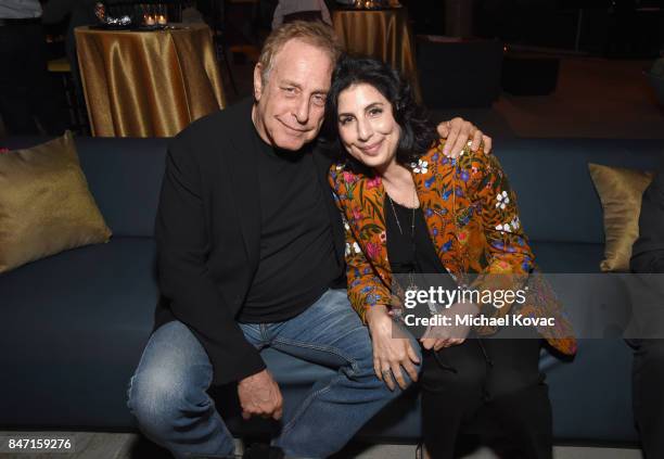 Producer Chuck Roven and President, Worldwide Marketing and Distribution for Warner Bros. Pictures Sue Kroll attend the Warner Bros. Home...
