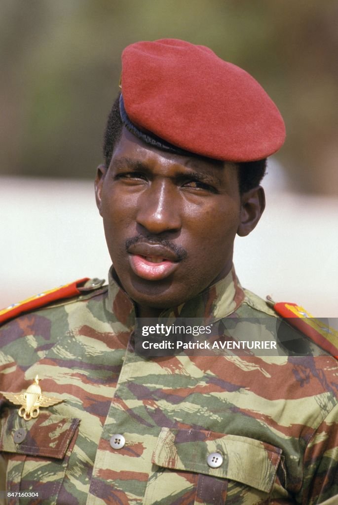 Thomas Sankara, President Of Burkina Faso