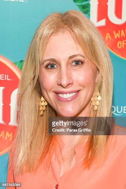 Author Emily Giffin attends Atlanta Premiere of Cirque du Soleil's "LUZIA - A Waking Dream of Mexico" at Big Top at Atlantic Station on September 14,...