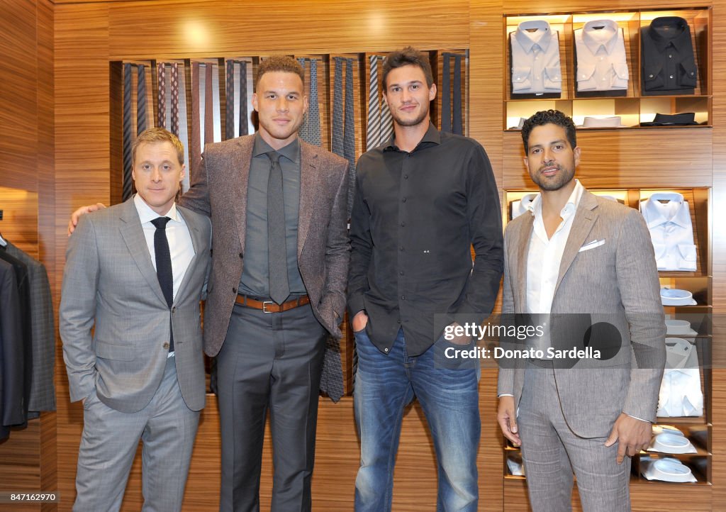 Ermenegildo Zegna Blake Griffin Beverly Hills Event 2017